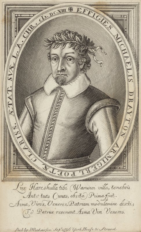 Michael Drayton portréja alkotó: English School
