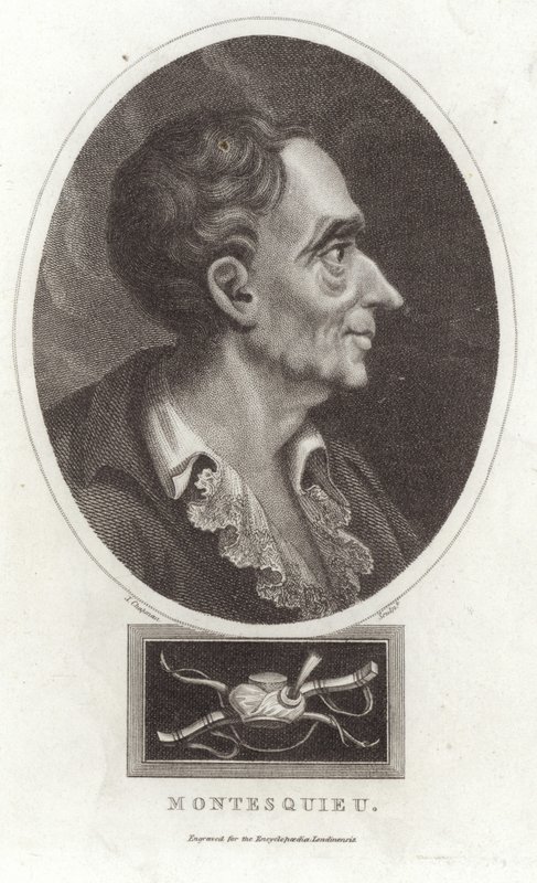 Montesquieu portréja alkotó: English School