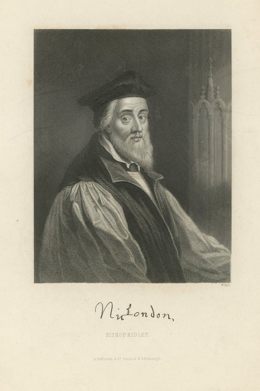 Nicholas Ridley portréja alkotó: English School
