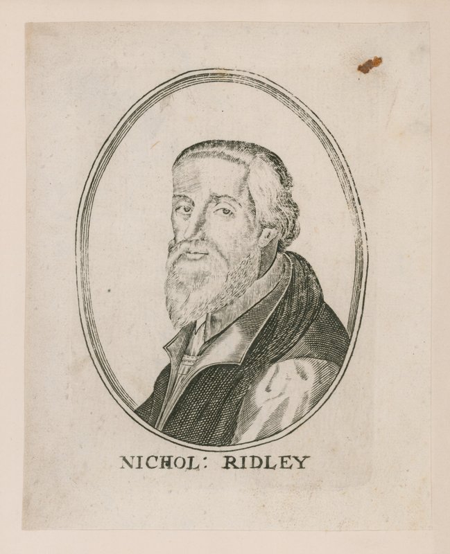 Nicholas Ridley portréja alkotó: English School