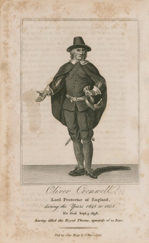 Oliver Cromwell portréja alkotó: English School