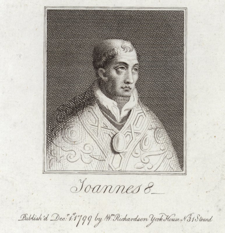 János pápa portréja VIII alkotó: English School