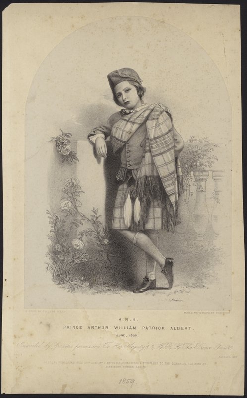 Arthur herceg portréja alkotó: English School