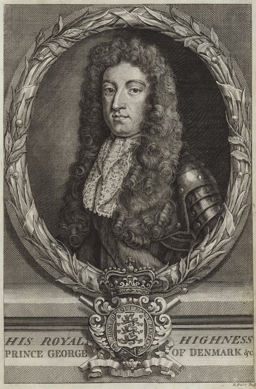 György dán herceg portréja alkotó: English School