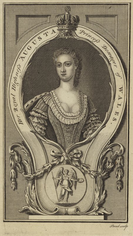 Augusta szász-gota-altenburgi hercegnő portréja alkotó: English School