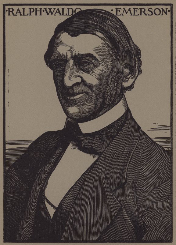 Ralph Waldo Emerson portréja alkotó: English School