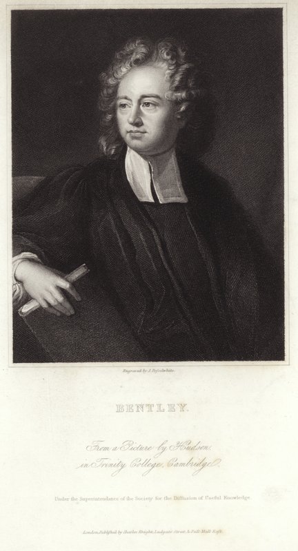 Richard Bentley portréja alkotó: English School