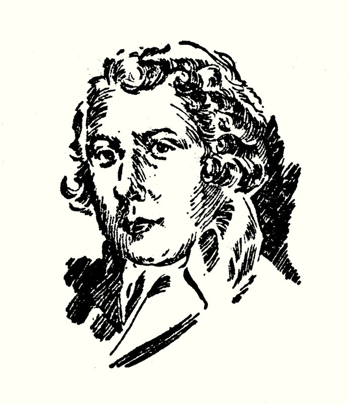 Richard Brinsley Sheridan portréja (litográfia) alkotó: English School