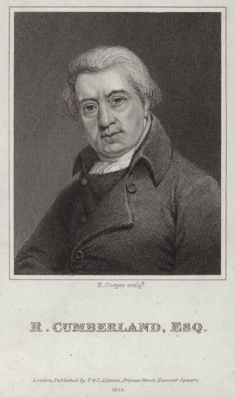 Richard Cumberland portréja alkotó: English School