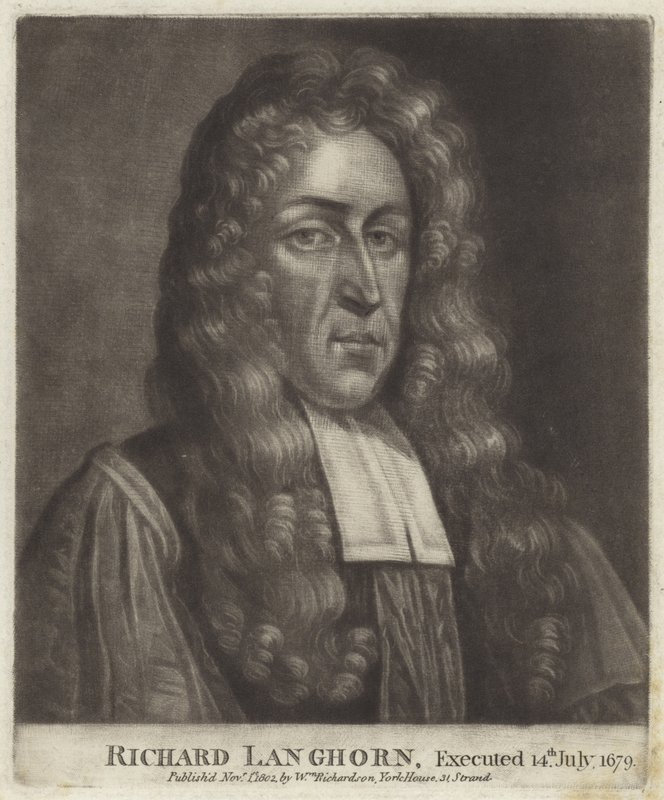Richard Langhorne portréja alkotó: English School