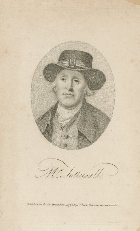 Richard Tattersall portréja alkotó: English School