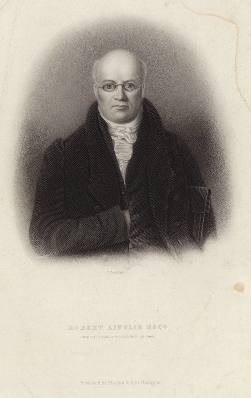 Robert Ainslie portréja alkotó: English School