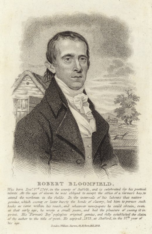 Robert Bloomfield portréja alkotó: English School