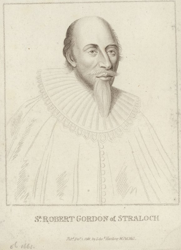 Straloch Robert Gordon portréja alkotó: English School
