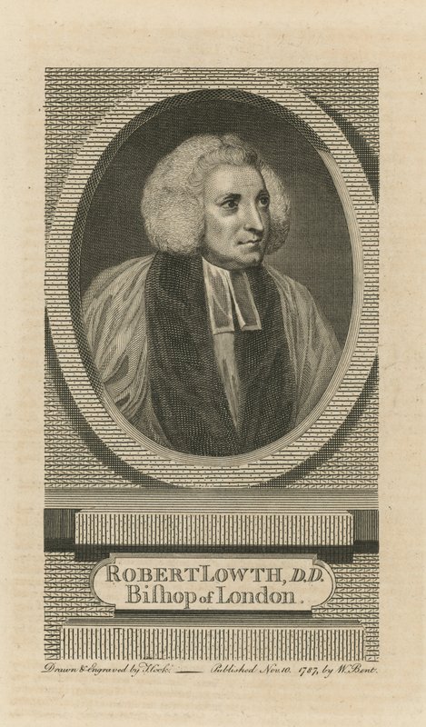 Robert Lowth portréja alkotó: English School