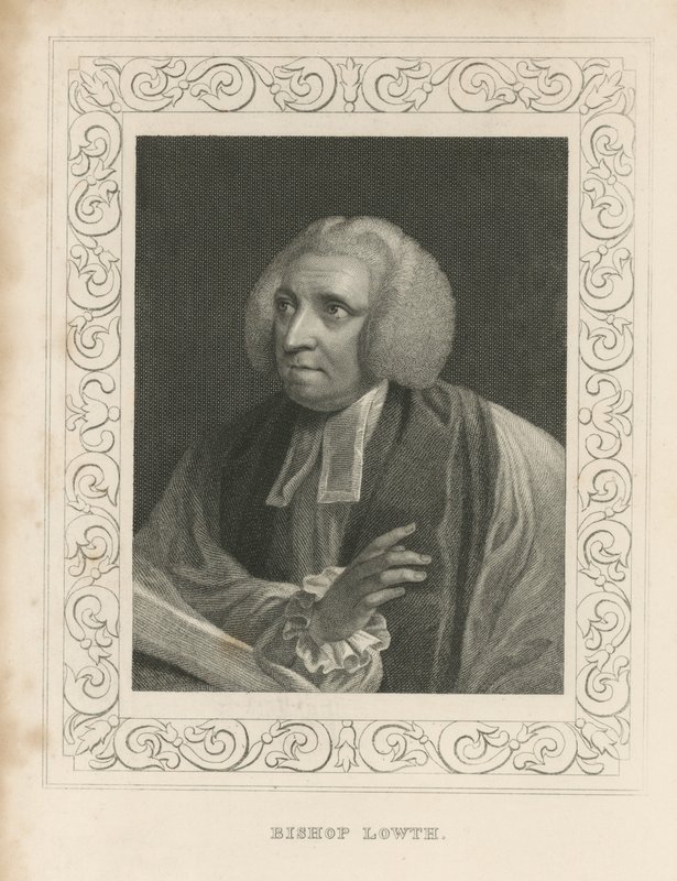 Robert Lowth portréja alkotó: English School