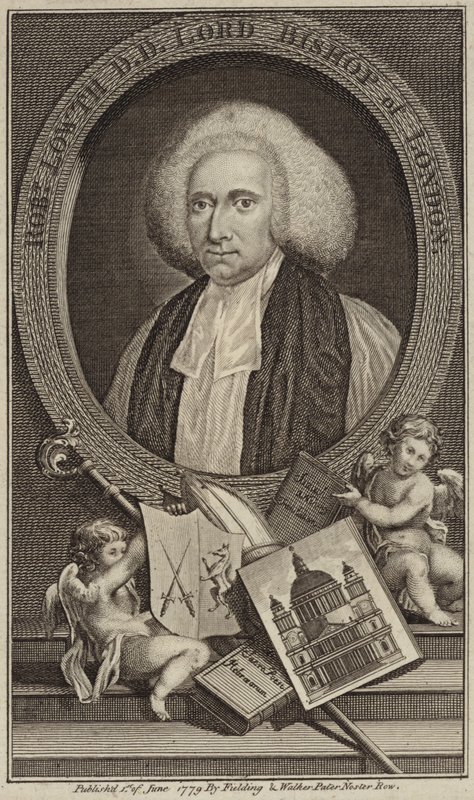 Robert Lowth portréja alkotó: English School