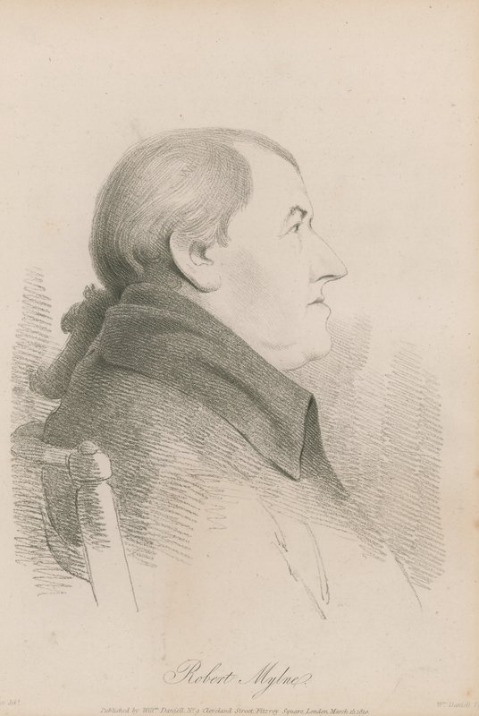 Robert Mylne portréja alkotó: English School