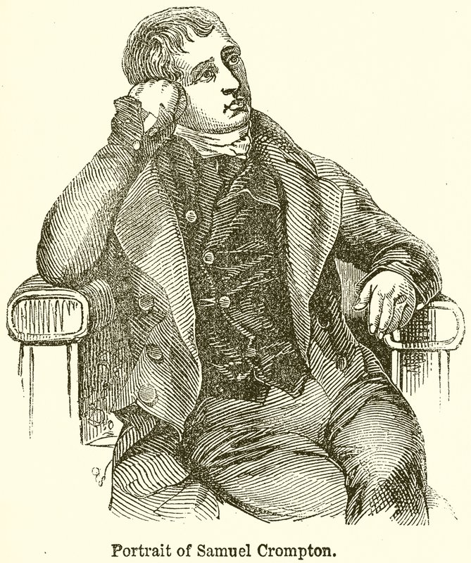Samuel Crompton portréja alkotó: English School