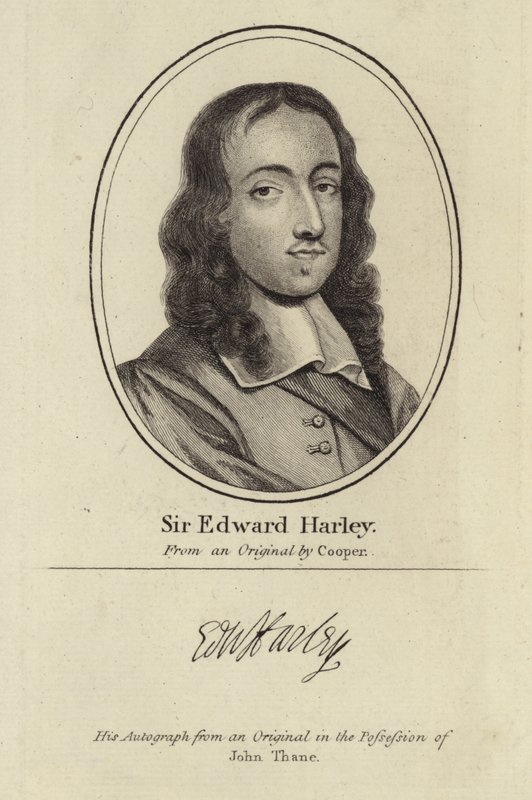 Sir Edward Harley portréja alkotó: English School