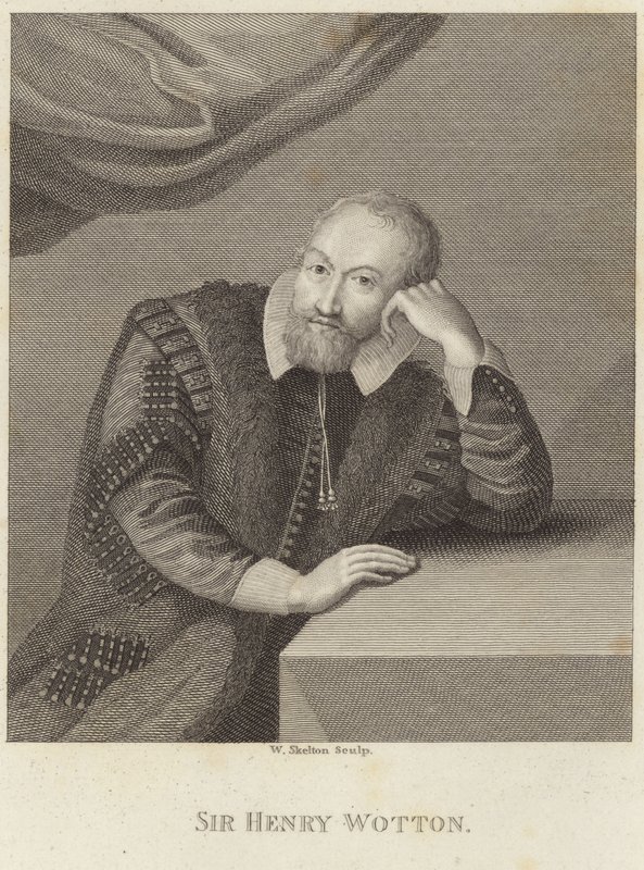 Sir Henry Wotton portréja alkotó: English School