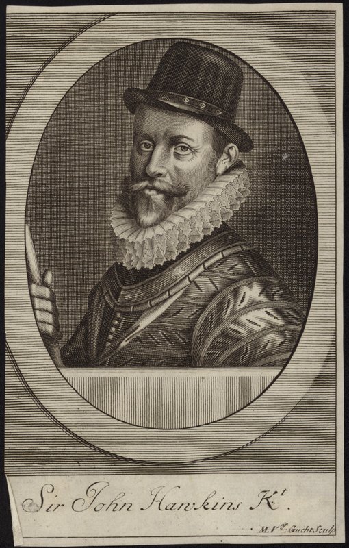 Sir John Hawkins portréja alkotó: English School