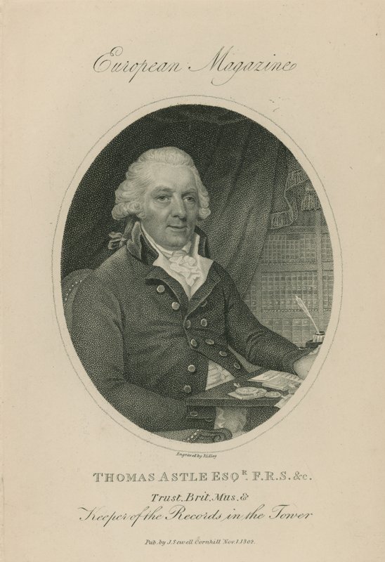 Thomas Astle portréja alkotó: English School