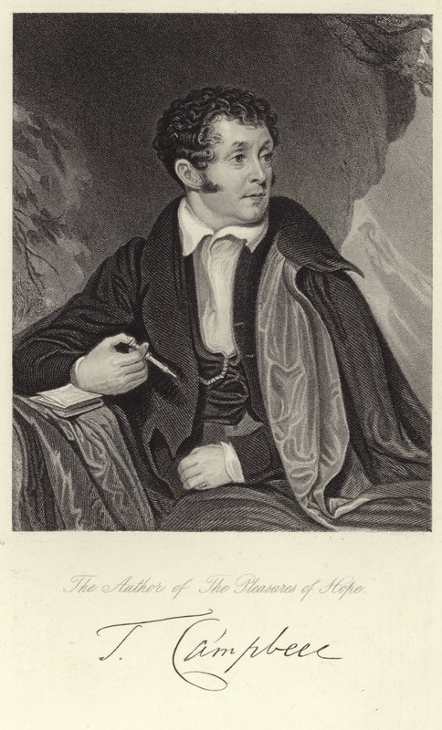 Thomas Campbell portréja alkotó: English School
