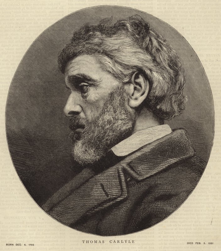 Thomas Carlyle portréja alkotó: English School