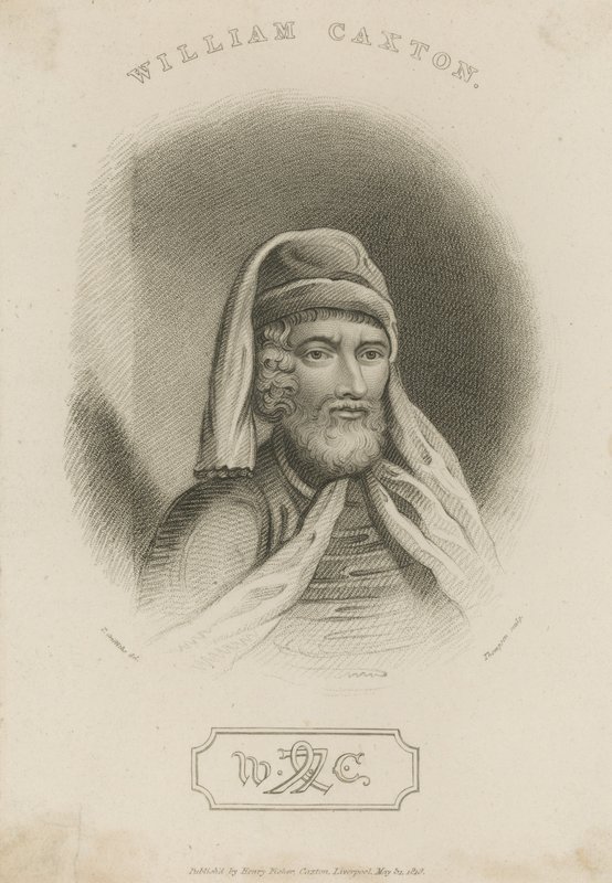 William Caxton portréja alkotó: English School