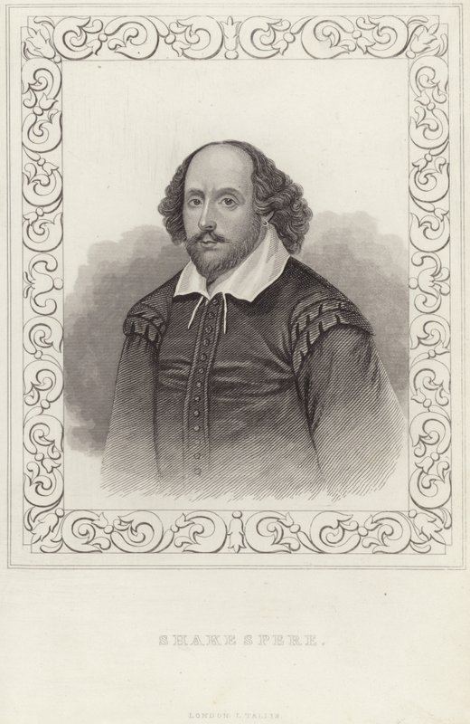 William Shakespeare portréja alkotó: English School