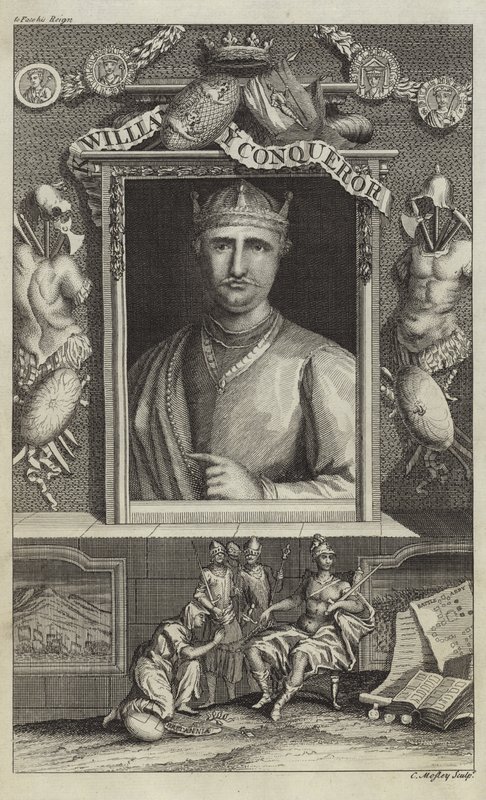 Hódító Vilmos portréja alkotó: English School