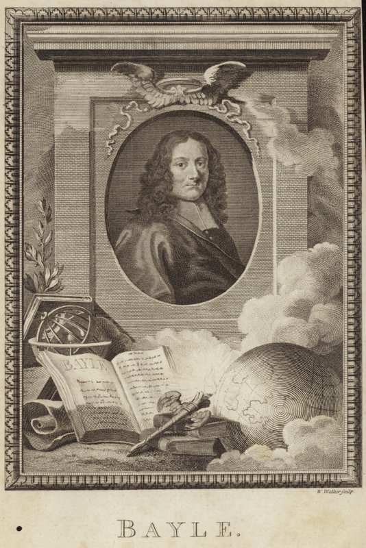 Pierre Bayle portréi alkotó: English School