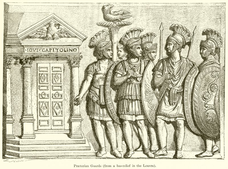 Pretorianus gárdák alkotó: English School