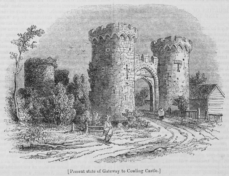 A Gateway to Cowling Castle jelenlegi állapota alkotó: English School