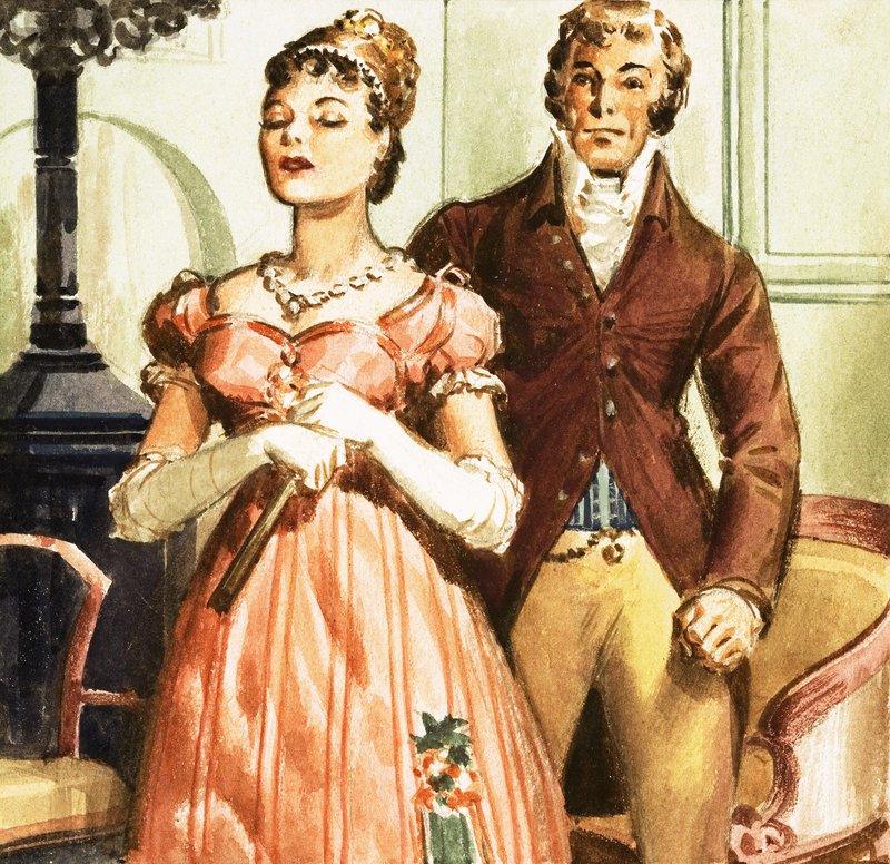 Büszkeség és balítélet Elizabeth és Mr Darcy alkotó: English School