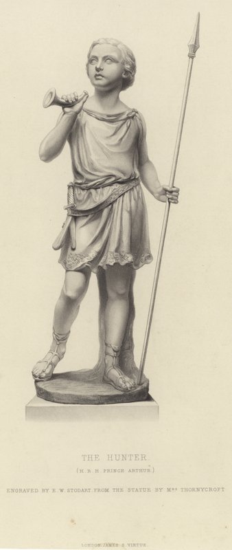Arthur herceg mint A vadász alkotó: English School