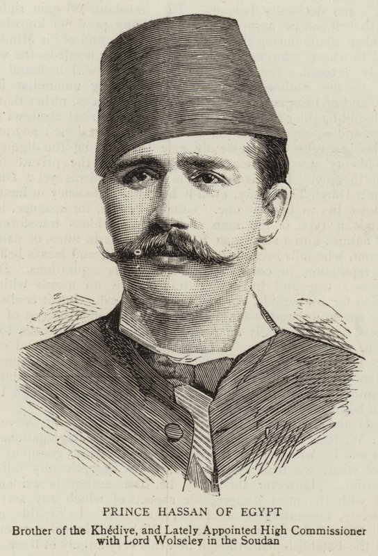 Hasszán egyiptomi herceg (metszet) alkotó: English School