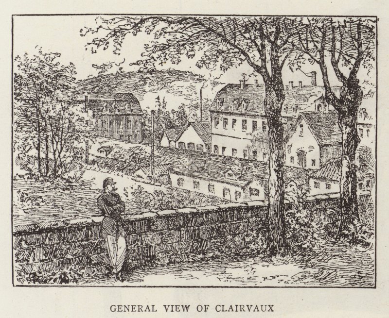 Krapotkine herceg Clairvaux-ban (metszet) alkotó: English School