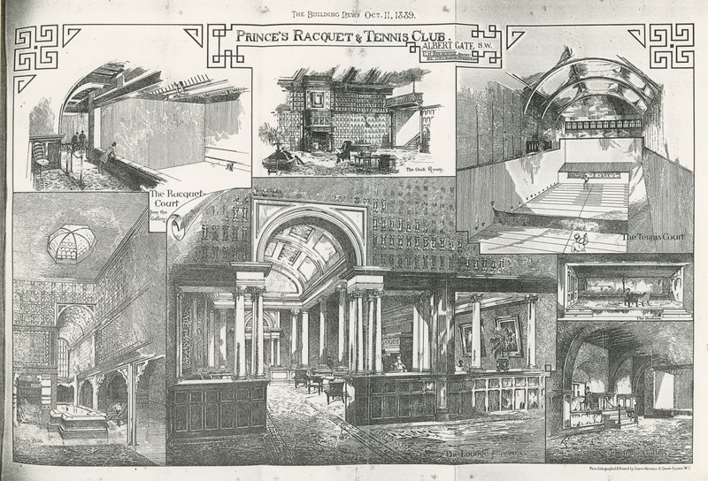 Princes Tenisz- és Ütőklub alkotó: English School