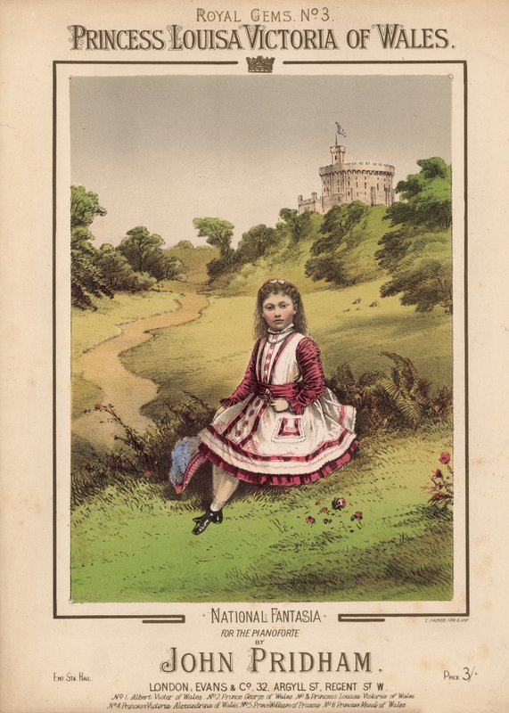 Louisa Victoria walesi hercegnő alkotó: English School