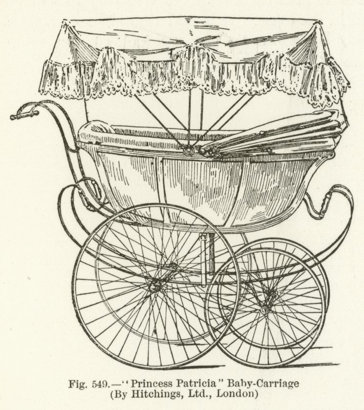 Patricia Baby Carriage hercegnő, Hitchings, London alkotó: English School