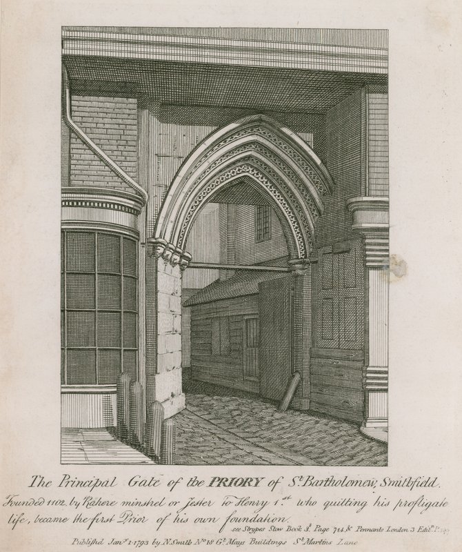Szent Bartholomews kolostor, Smithfield alkotó: English School