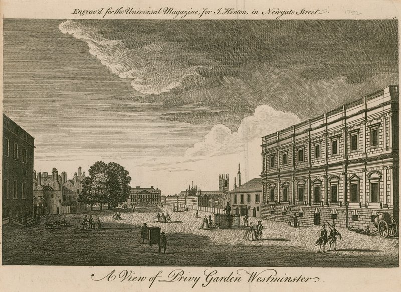 Privy Garden Westminster alkotó: English School