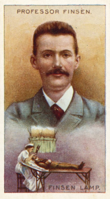 Finsen professzor, Finsen Lamp alkotó: English School