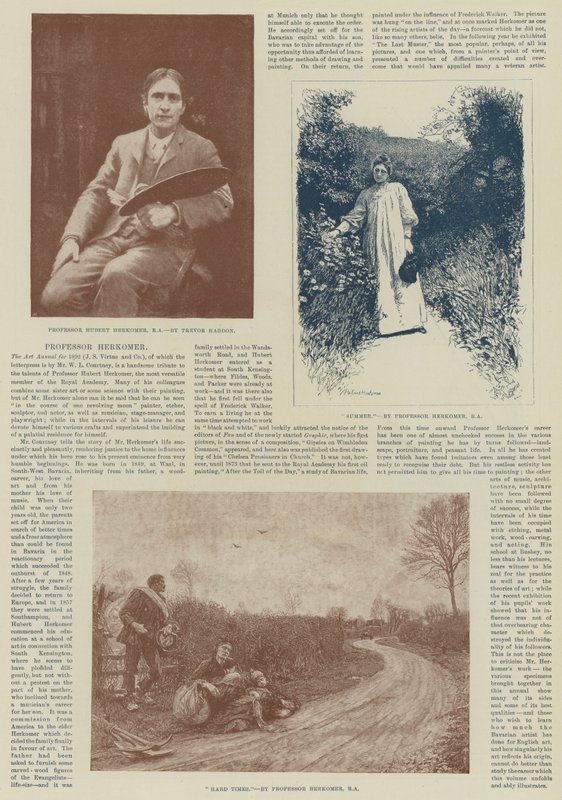 Herkomer professzor (metszet) alkotó: English School