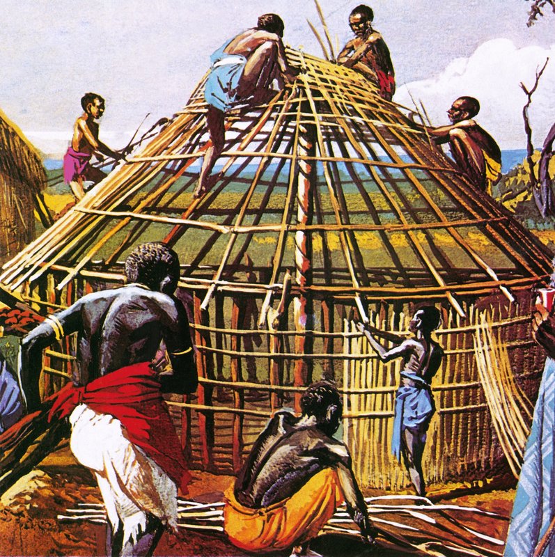 Afrika büszke óriásai: a Batushi alkotó: English School