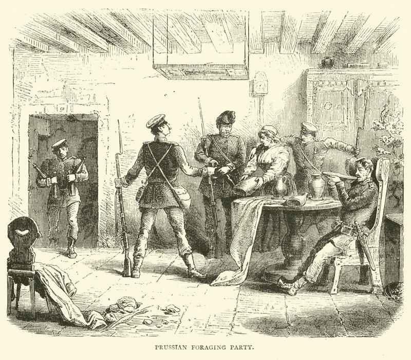 Porosz takarmányozó párt, 1871. márc alkotó: English School
