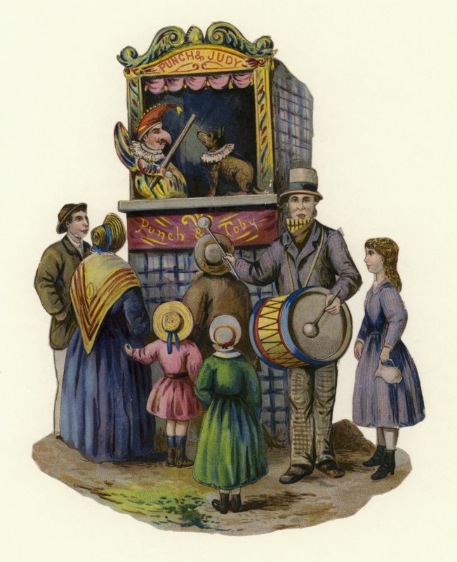 Punch és Judy Show alkotó: English School