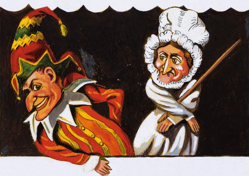 Punch és Judy alkotó: English School